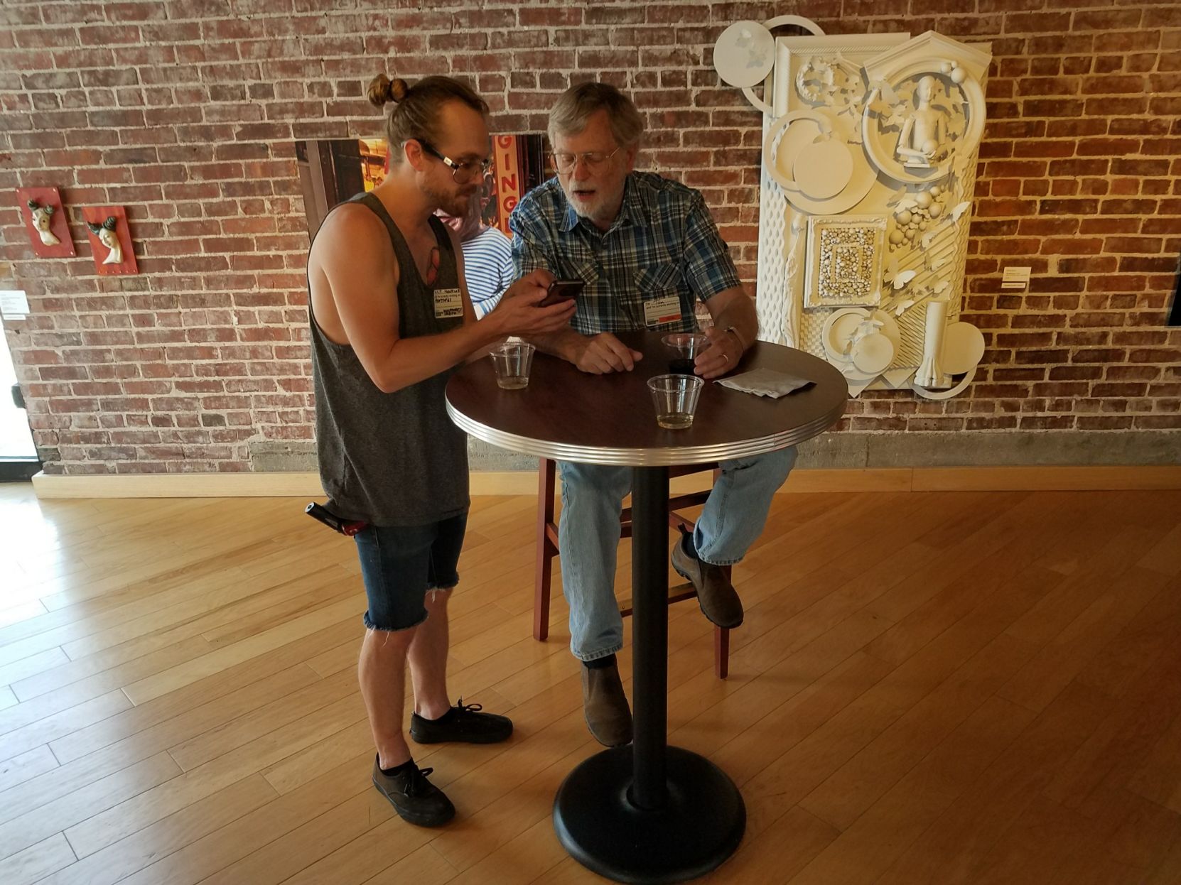 C.T. Hankins and Tom Potter